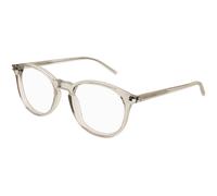 SAINT LAURENT Unisex SL 106 010 Monturas ópticas Beige Transparente Redonda