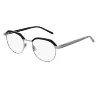 SAINT LAURENT Unisex SL 124 001 Monturas ópticas Metal Negro Redonda
