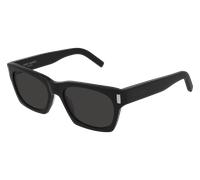 SAINT LAURENT Unisex SL 402 001 Occhiali da sole Acetato Negro Negro Cuadrada Normal