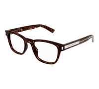 SAINT LAURENT Unisex SL 664 002 Monturas ópticas Acetato la Habana Transparente Cuadrada