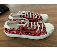 SAINT LAURENT YSL BEDFORD BANDANA ZAPATILLAS TURNSCHUHE 38