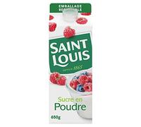 Saint Louis - Azúcar en polvo (650 g, 3 unidades)