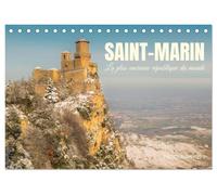 Saint-Marin La plus ancienne république du monde (Calendrier de bureau 2027 DIN A5 vertical), CALVENDO calendrier mensuel: Vues de l'image la plus emblématique de ce pays, le mont Titano