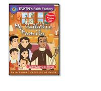 SAINT MARTIN DE PORRES: CHILDREN EWTN MY CATHOLIC FAMILY DVD*Spanish & English Audio