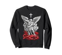 Saint Michael Archangel Defeating Satan Sudadera