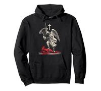 Saint Michael Archangel Urban Streetwear Heavy Metal Y2K Sudadera con Capucha