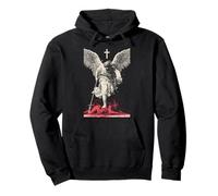 Saint Michael Archangel Urban Streetwear Heavy Metal Y2K Sudadera con Capucha