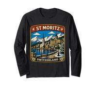 Saint Moritz Suiza Viaje Familiar a St Moritz Vacaciones Manga Larga