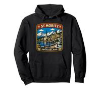 Saint Moritz Suiza Viaje Familiar a St Moritz Vacaciones Sudadera con Capucha