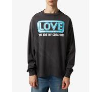 SAINT Mxxxxxx Love Long Sleeve T-Shirt Gris oscuro