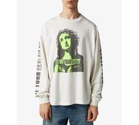 SAINT Mxxxxxx Love ur Saint Long Sleeve T-Shirt Blanco roto