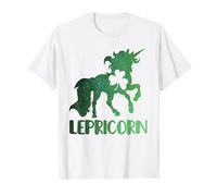Saint Patricks Day Girls Unicorn Graphic Shamrock Niñas Niños Camiseta