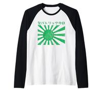 Saint Patrick's Day Japanese Aesthetic Man Woman St Patrick Camiseta Manga Raglan