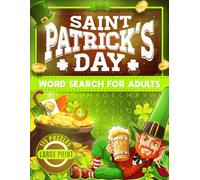 Saint Patrick's Day: Word Search for Adults (Amazing Activity Books Collection)