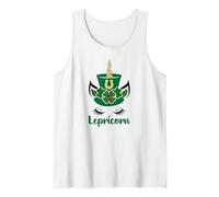 Saint Patricks Shamrock Lepricorn Kids St. Patrick's Day Camiseta sin Mangas