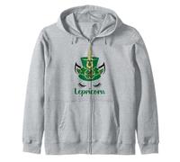 Saint Patricks Shamrock Lepricorn Kids St. Patrick's Day Sudadera con Capucha