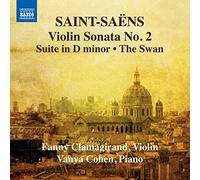 Fanny Clamagirand – Saint-Saëns: Música para violín y piano (Integral - Vol. 2) – NAXOS