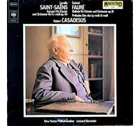 Saint-Saëns, Camille - Camille Saint-Saëns / Gabriel Fauré - Klavierkonzert Nr. 4 / Ballade Op. 19 - CBS - 61 712