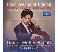 Saint-Saëns, Fauré, Honegger, Lalo : Concertos pour violoncelle. Müller-Schott, Bloch.