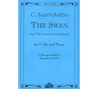 Saint-Saens: The Swan (The Carnival of Animals) - Cello and Piano. Partituras para Acompañamiento de Piano, Cello