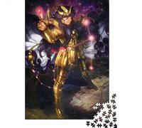 Saint Seiya Puzzles Adultos 1000 Piezas Juego De Rompecabezas Cumpleaños Juegos Educativos para Decoración del Hogar Stress Relief 1000pcs (75x50cm)