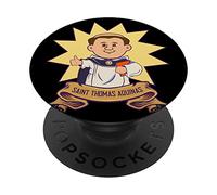 Saint Thomas Aquinas Summa Theologica - Estudiantes católicos PopSockets PopGrip Adhesivo
