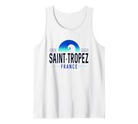 Saint-Tropez Francia | Saint Tropez Costa Azul Wave I5X Camiseta sin Mangas
