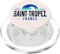 Saint-Tropez Francia | Saint Tropez Costa Azul Wave I5X PopSockets PopGrip para MagSafe