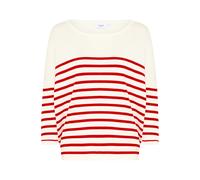 SAINT TROPEZ Jersey 'MilaSZ' rojo / blanco XXL rojo / blanco