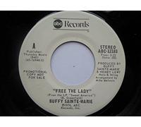 Sainte Marie, Buffy Free The Lady 7" ABC ABC12183 EX 1976