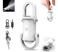 SAISAIXU Mini Linterna, Linterna 3 en 1, Cargador portátil y Llavero, Mini Linterna Impermeable, Linterna LED pequeña para emergencias