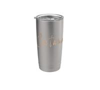 Saitama Japón Diseño elegante vintage Vaso térmico de acero inoxidable de doble pared