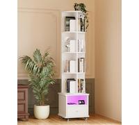 Saitedudu Librería giratoria de Cuatro Niveles (JPDC0033W)