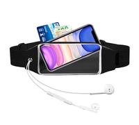 Saituo Home Riñonera Running Deportiva, Impermeable Riñonera Deportiva Elástica, Cinturon Correr Hombre y Mujer, Cinturon Running, para Walking, Deporte, Ciclismo y Senderismo