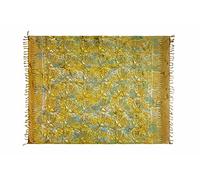 SAIVONA Sarong de Mujer Sarong de Mujer Sarong Cruzado Sarong Cruzado Sarong Tela de Playa Falda Playa Toalla de Playa Toalla Cruzada Mujeres Hecho a Mano Comercio Justo Batik Beige producción Batik