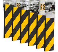 SaiXuan 6 Piezas Protector Pared Garaje Autoadhesivos, 30 x 10 x 1.8 cm Espuma EVA, con Fuerte Adhesivo, Protector Columna Parking y Protector Columnas Garaje, para Estacionamiento y Almacén