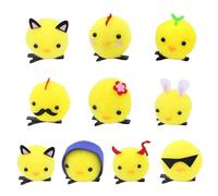 Saiyana 10 horquillas para el pelo de dibujos animados 3D de pollo para carnaval y fiestas