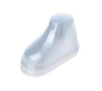Saiyana 10 piezas de pies de bebé transparentes de plástico escaparate zapatos zapatos de bebé y calcetines 8/9/10 5/11/12 cm transparente