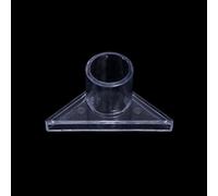 Saiyana Acuario para salida de tanque, conector de salida de chorro de agua, accesorios de filtro de plástico transparente, diseño de pico de pato, calentador de acuario, termómetros de luz, filtro de