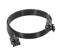 Saiyana Alto rendimiento 8 pines hasta 6+2 pines PCIe GPU cable de alimentación 50 cm de longitud para conexión modular PSUS