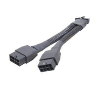 Saiyana Cable adaptador doble de 8 pines a 12 + 4 pines, 8 pines a 16 pines, conector para placa base 12VHPWR RTX4070/4080, mejora la estabilidad