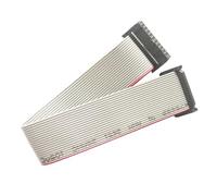 Saiyana Cable flexible de interfaz JTAG Cable de datos de 20 pines gris de cinta plana para descargar AVR y grabar código