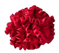 Saiyana Cinta para el pelo de princesa Scrunchies, para niñas, color rojo, tamaño grande