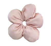 Saiyana Coleteros con flores 3D, coleteros gruesos, coleteros de gran tamaño, elegantes coleteros para el pelo, coleteros para mujeres, caballos (rosa)