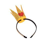 Saiyana Corona Blingbling Diadema Corazón Sombreros Varita Mágica Accesorios para Foto Fiesta Navidad Fiesta Accesorios Cosplay (Cinta para el pelo)