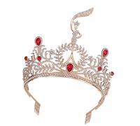 Saiyana Coronas De Desfile Brillantes Tiaras De Cristal Multicolor Delicadas Con Peine Seguro Para Ocasiones Especiales