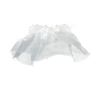 Saiyana Delicado velo de novia con diadema de flores realistas