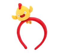 Saiyana Diadema con diseño de carpa, suave, elástica, para niños, niñas, mujeres, accesorios de fiesta diarios (frontal)