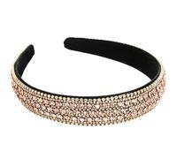 Saiyana Diadema con joyas para mujer, accesorio de fotografía, copl(café)
