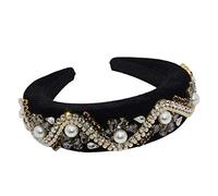 Saiyana Diadema de aro de cristal colorido y brillante para mujer, accesorio para el cabello, diademas para el cabello